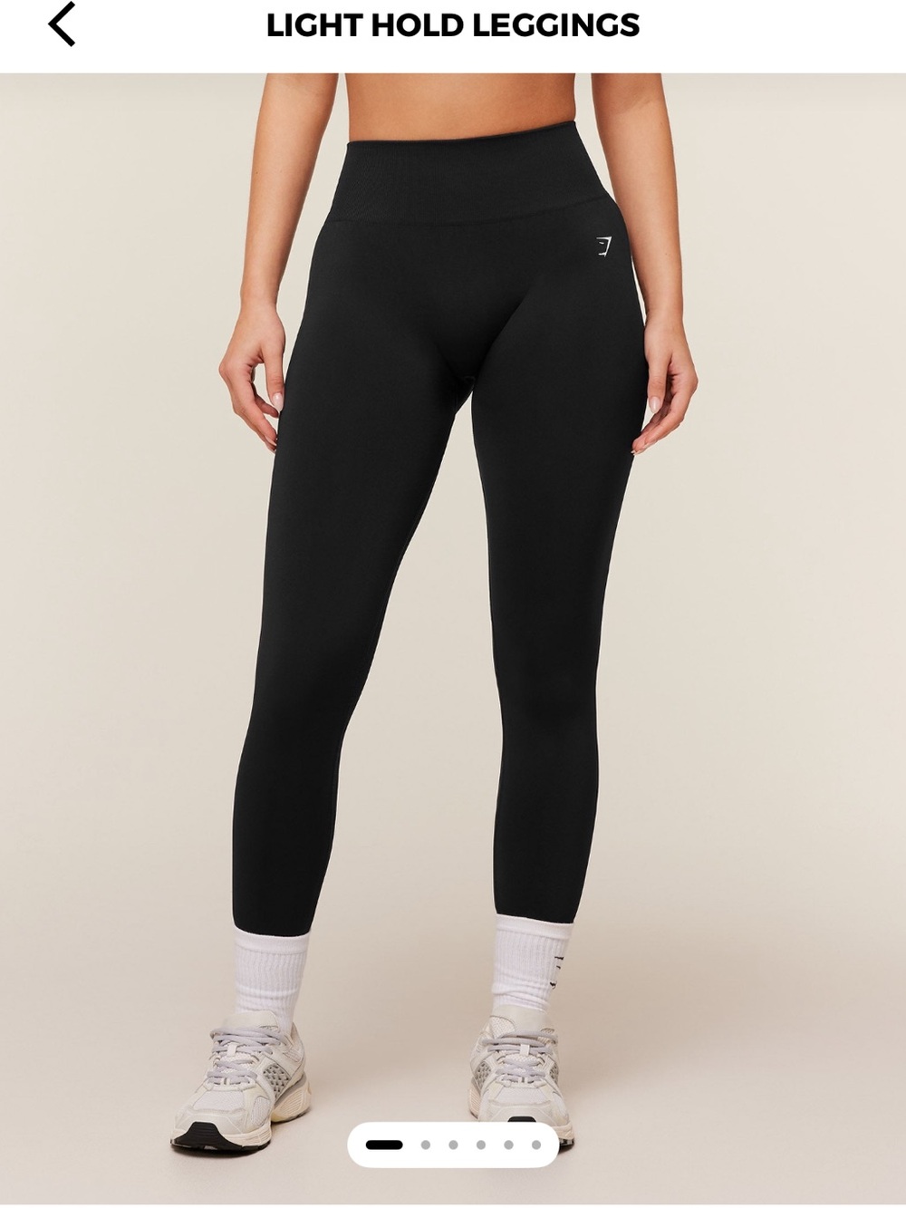 Gymshark Stealth Blue light Hold Leggings